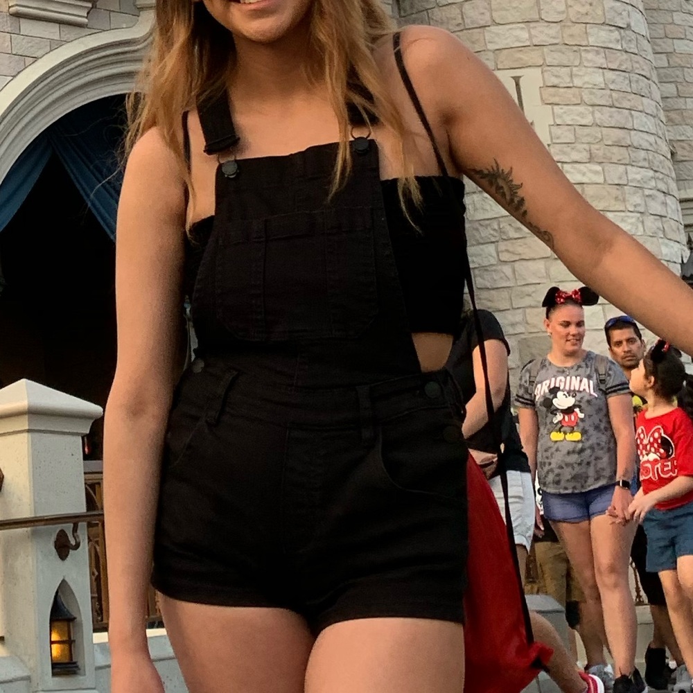 Black overalls from Tillys